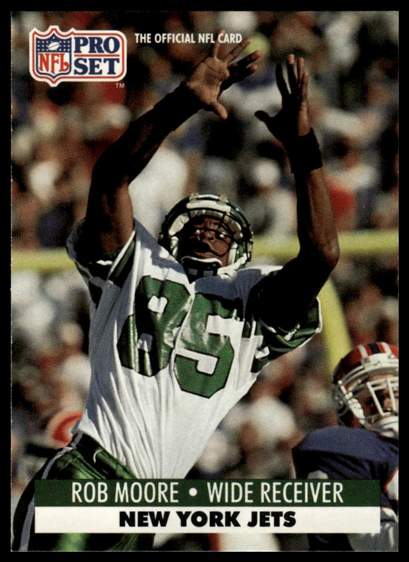 1991 Pro Set #608 Rob Moore