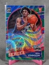 2021-22 Donruss Optic Signature Series Green Wave Keon Johnson RC #Ss-kjn
