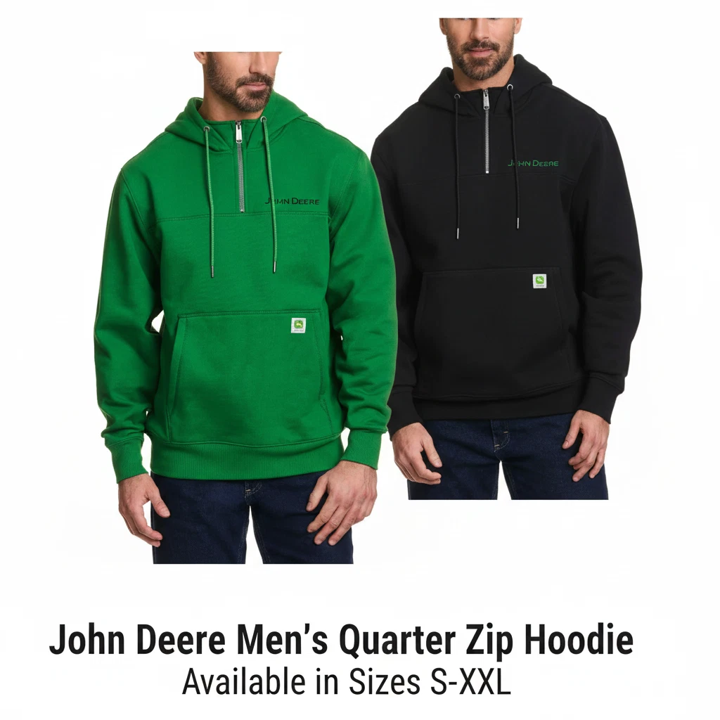 John Deere Sudadera Con Capucha