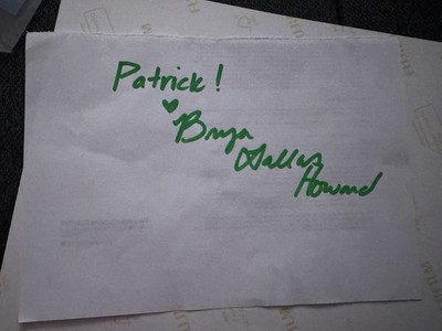 Autogramm - Original, Bryce Dallas Howard, Comic Con 2025