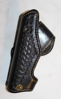 Vintage Ernie Hill Speed Leather Fas-Trac Brown Competition Holster Model 6