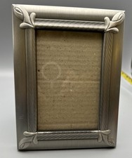 Lawrence Frames Silver Picture Frame with Rib...
