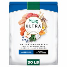 Nutro Ultra Large Breed Adult Dry Dog Food 30 lb - Chicken, Lamb  Salmon
