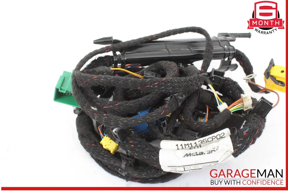 15-17 McLaren 650S tablero de instrumentos panel de instrumentos arnés de cableado OEM Foto 3 de 4