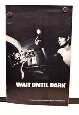 1982 WAIT UNTIL DARK  Pressbook w/ Original Herald Audrey Hepburn