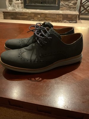 Cole Haan Men s Dress Shoes Size 11 Navy Blue Zero Grand Oxford