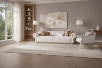 LuxuriöSes Wohnzimmer-Set WeißEs 3-Sitzer-Sofa Sessel Modernes Design