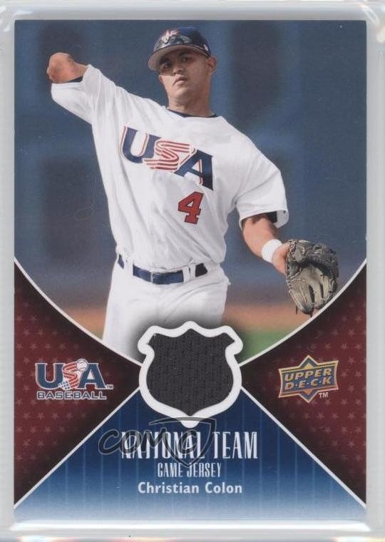 2009 Upper Deck USA National Team Game Jersey Christian Colon #USA-CC 0f8