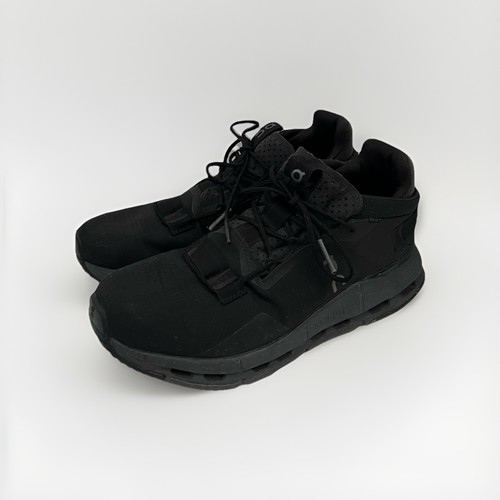 On Oncloud Men Cloudnova Black Eclipse Running Shoes Speed Board Cloudtec SZ 9