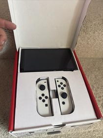 Nintendo Switch OLED White In Box Bundle - W/ Case /128GB Memory Card/Controller