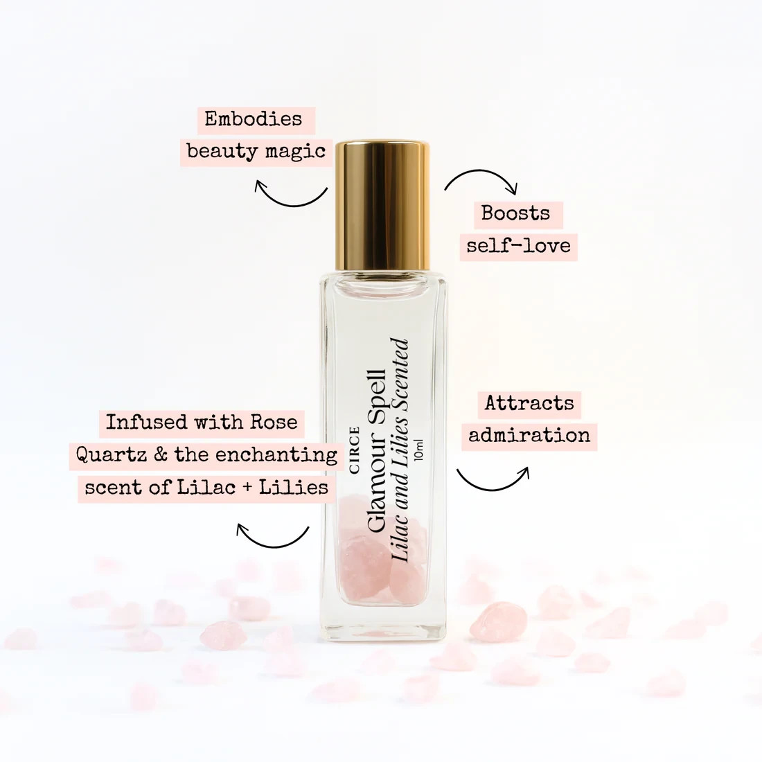 Glamour Spell Aromatherapy Potions, attraction potion roller, glamour spell oil