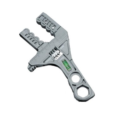 Multi Function Adjustable Wrench for Plumbing Mechanical and Sewer System Tasks