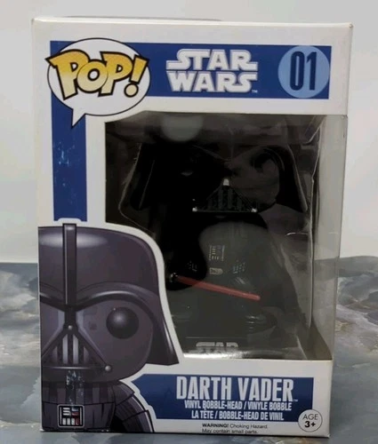 Funko Pop! Star Wars Darth Vader Blue Box #01 Vinyl Bobblehead