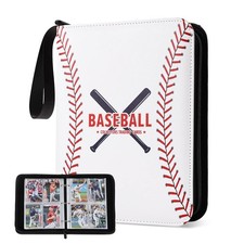 Baseball Card Binder 440 Pockets w/ Sleeves - Topps Compatible Trading Card Hold