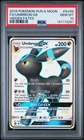 2019 POKEMON SUN & MOON HIDDEN FATES #SV69 FULL ART/UMBREON GX PSA 10
