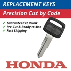 Honda Motorcycle ATV Keys Replacement Key cut to code C00-C99 D00-D99