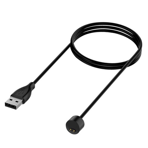für Xiaomi Mi Band 6 / 5 magnetisches Ladekabel, Länge 50cm - Schwarz - Afbeelding 2 van 6