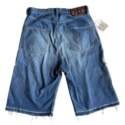 USED KAPITAL - BONE DENIM SHORTS GOOD | eBay