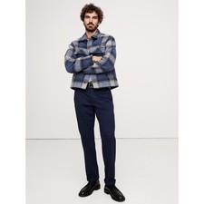 Banana Republic Men's Navy Straight Rapid Movement Chino Pant Size 42X34 NWOT