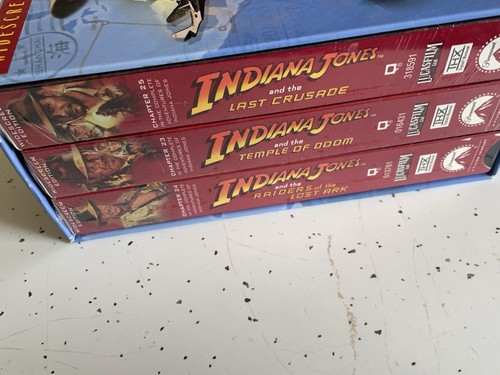 The Adventures Of Indiana Jones VHS Widescreen Edition Trilogy Box 3 VHS Set - Picture 5 of 12