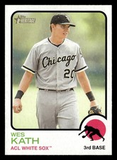 Wes Kath 2022 Topps Heritage Minor League #40 ACL White Sox ROOKIE