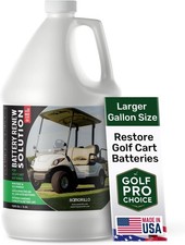 Battery Renew Solution for Golf Cart Batteries - Lead Acid Restore, 1 Gallon