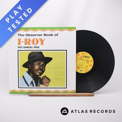 I-Roy The Observer Book Of Roy Samuel Reid Us LP Vinyl Record VPRL4199 - VG+/NM