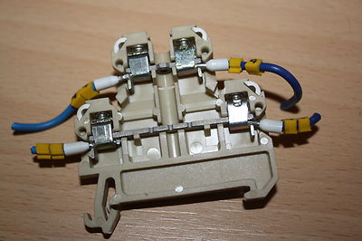 Weidmüller terminal EARTHING CLAMP DK 4 / 35 DN WEIDMULLER CLAMP TERMINAL BLOCK