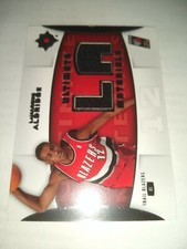 LAMARCUS ALDRIDGE 2007 NBA ULTIMATE MATERIALS JERSEY #ULT-LA BLAZERS