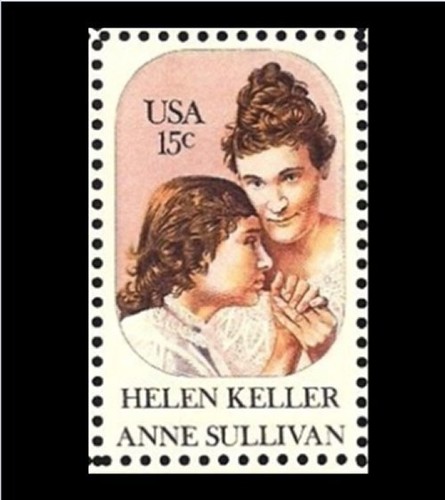 HOJA COMO NUEVA HELEN KELLER 50-15c ESTADOS UNIDOS SCOTT #1824 - Imagen 2 de 3