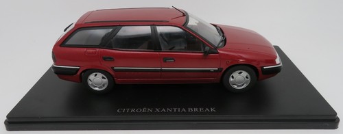 HACHETTE 1/24 CITROEN XANTIA BREAK ROUGE GRENAT 1993 IN BLISTER BOX - Photo 1 sur 6