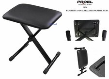 PROEL EL30 PANCA PANCHETTA SGABELLO PER  TASTIERA PIANO DIGITALE e CHITARRA 
