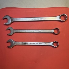THORSEN - Lot Of 3 Combination Wrenches,12 Point, (13/16”, 7/8” & 1”)   USA
