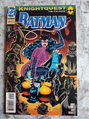 Batman #504 Knightquest The Crusade 1st Print VF+ DC Comics 1994 Moench