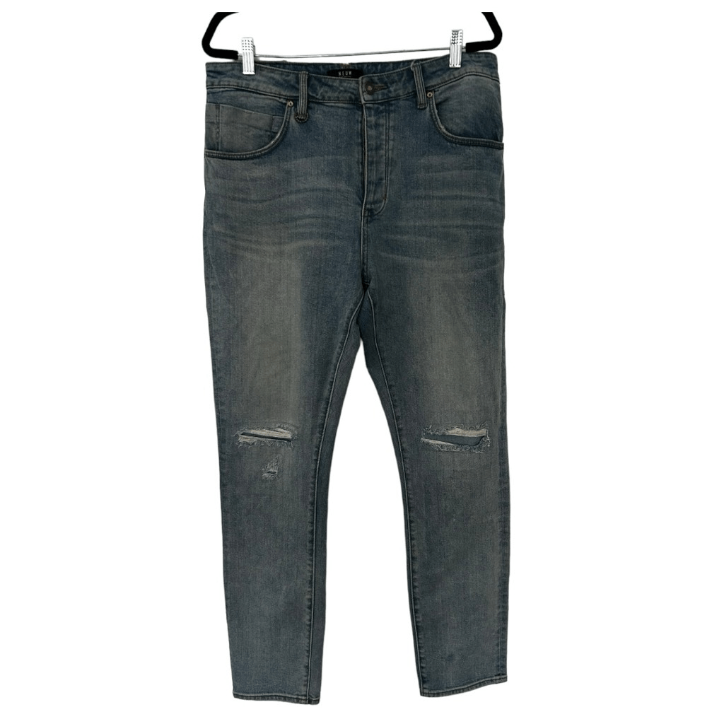 NEUW Niewlandstraat Ray Tapered Men's Jeans Size 36x32 Light Wash Revolve