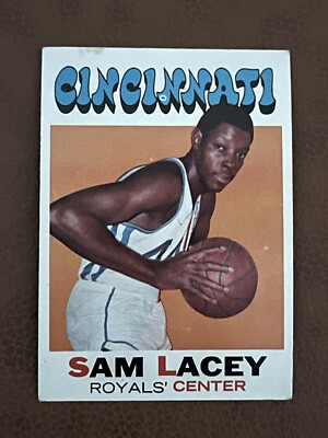 1971-72 Topps #57 Sam Lacey Rookie Cincinnati Royals NBA