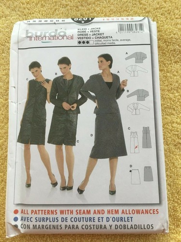 Burda Muster ~ Alle Muster sind Größe 8-20 * ~ * ~ * ~ * ~ * ~ * Angebot 9687 - Bild 18 von 55