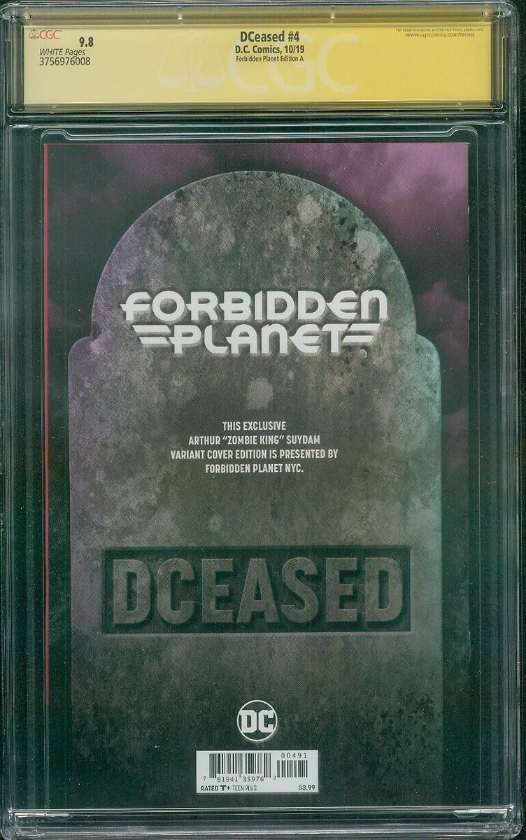 Dceased 4 CGC SS 9.8 Suydam Batman Killing Joke Homage Variant 10