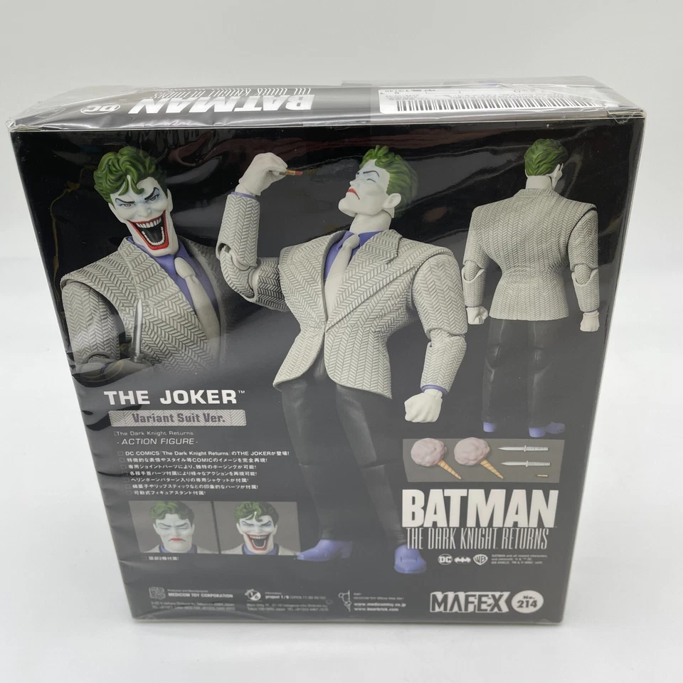 Traje Variante MAFEX THE JOKER (The Dark Knight Returns) Ver. Figura Medibom Toy Foto 4 de 4