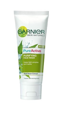 garnier acno fight face wash germ free skin