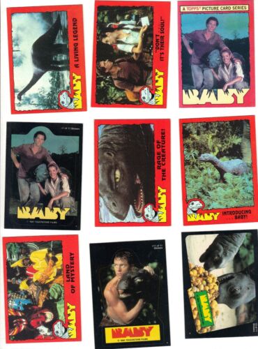 BABY -- Complete movie trading card set with stickers -- 1985