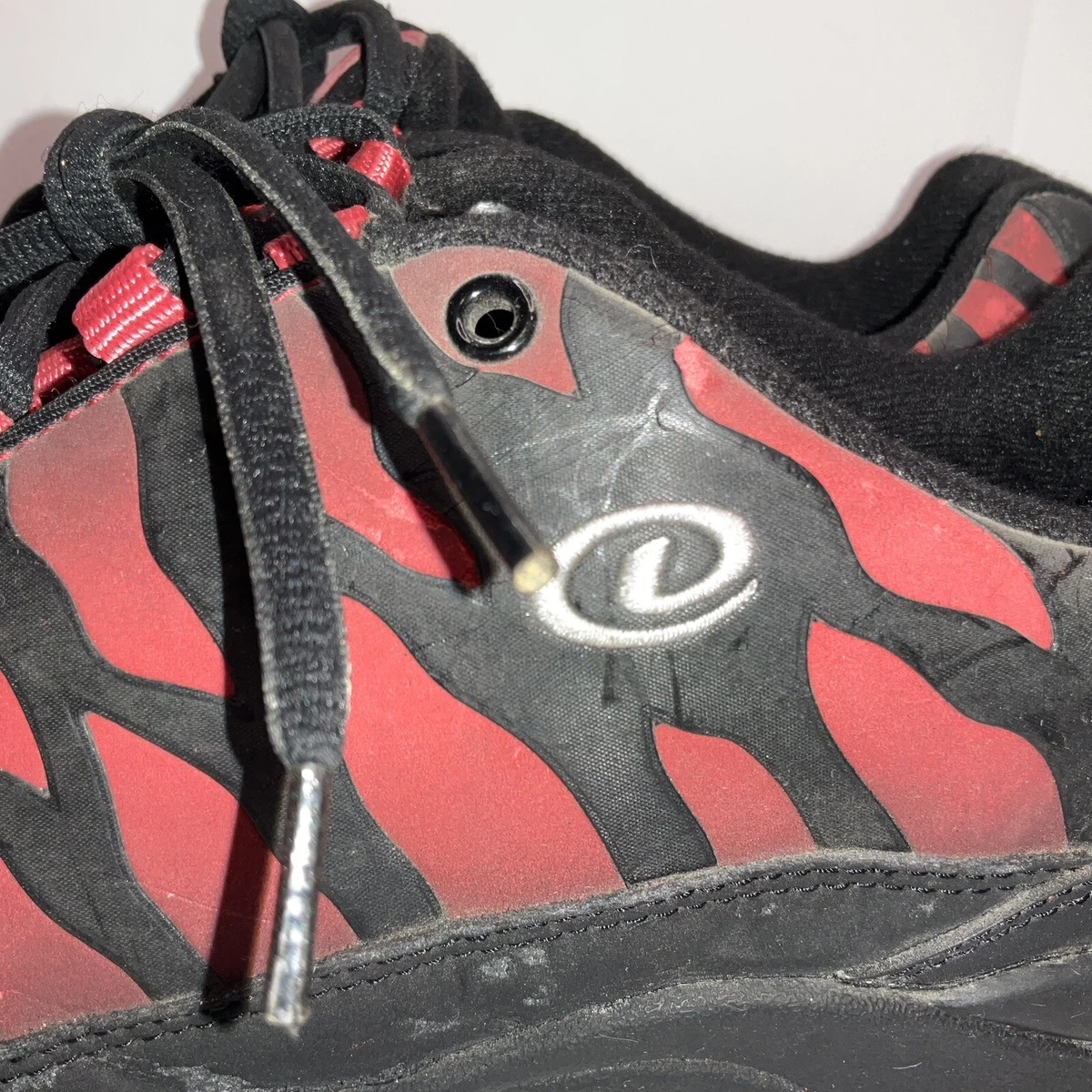 Dexter Bowling Shoes Men s 8.5 Red Black Air Max Style