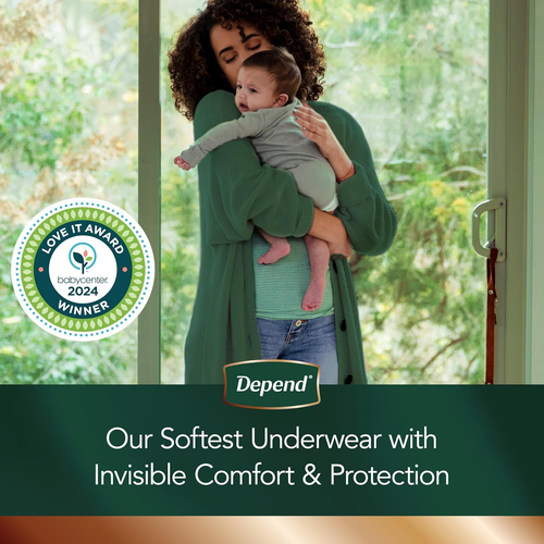 Silhouette Adult Incontinence & Postpartum Bladder Leak Underwear for Women, Max - Picture 6 of 12