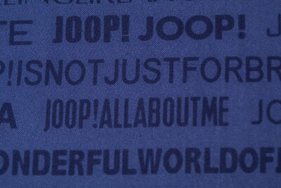 Foulard Carré Vintage JOOP! En Soie 100% - Motif Floral Multicolore - Style Gavroche