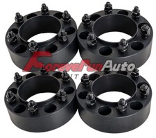 4x 2 Hubcentric Black Wheel Spacers For Toyota Tacoma Tundra 4-runner Tundra