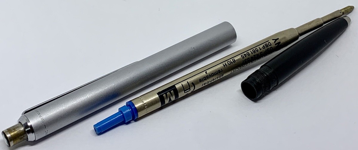 Rare Vintage MONTBLANC Caressa 490 Ballpoint Pen- Germany - Steel