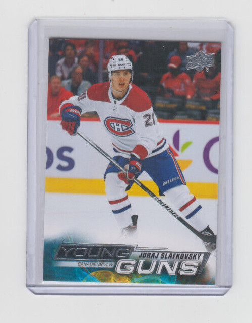 22/23 UD S2 Montreal Canadiens Juraj Slafkovsky Young Guns RC card #451