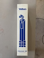 NIB VELBON Videomate 300 Lightweight Aluminum Video Tripod - 57 Inches