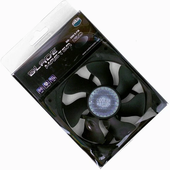 Cooler Master Blade Master 120 120mm 2000RPM PWM Black PC Case 4-Pin Fan 76.8CFM - Image 3 of 4