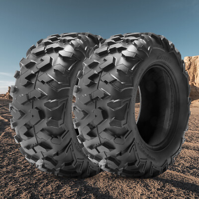 HALBERD 25x8-12 UTV ATV Tires 6 Ply 25x8x12 25x8.00-12 Mud All Terrain Off-Road